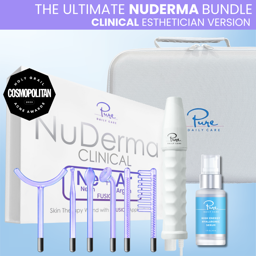 NuDerma Clinical Complete High Frequency Bundle – Pure Daily Care