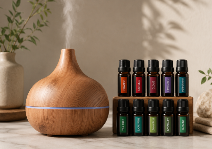 Benefits of Essential Oil Diffusers for Sleep & Stress