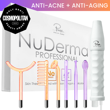 NuDerma Professional High Frequency Wand – Pure Daily Care