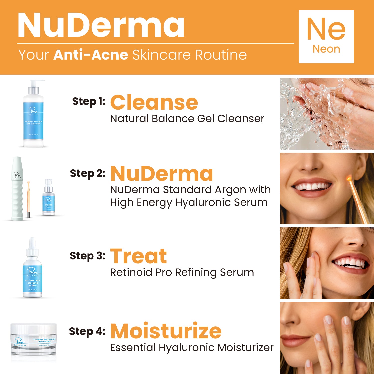 Shop NuDerma Standard High Frequency Wand | Made In USA