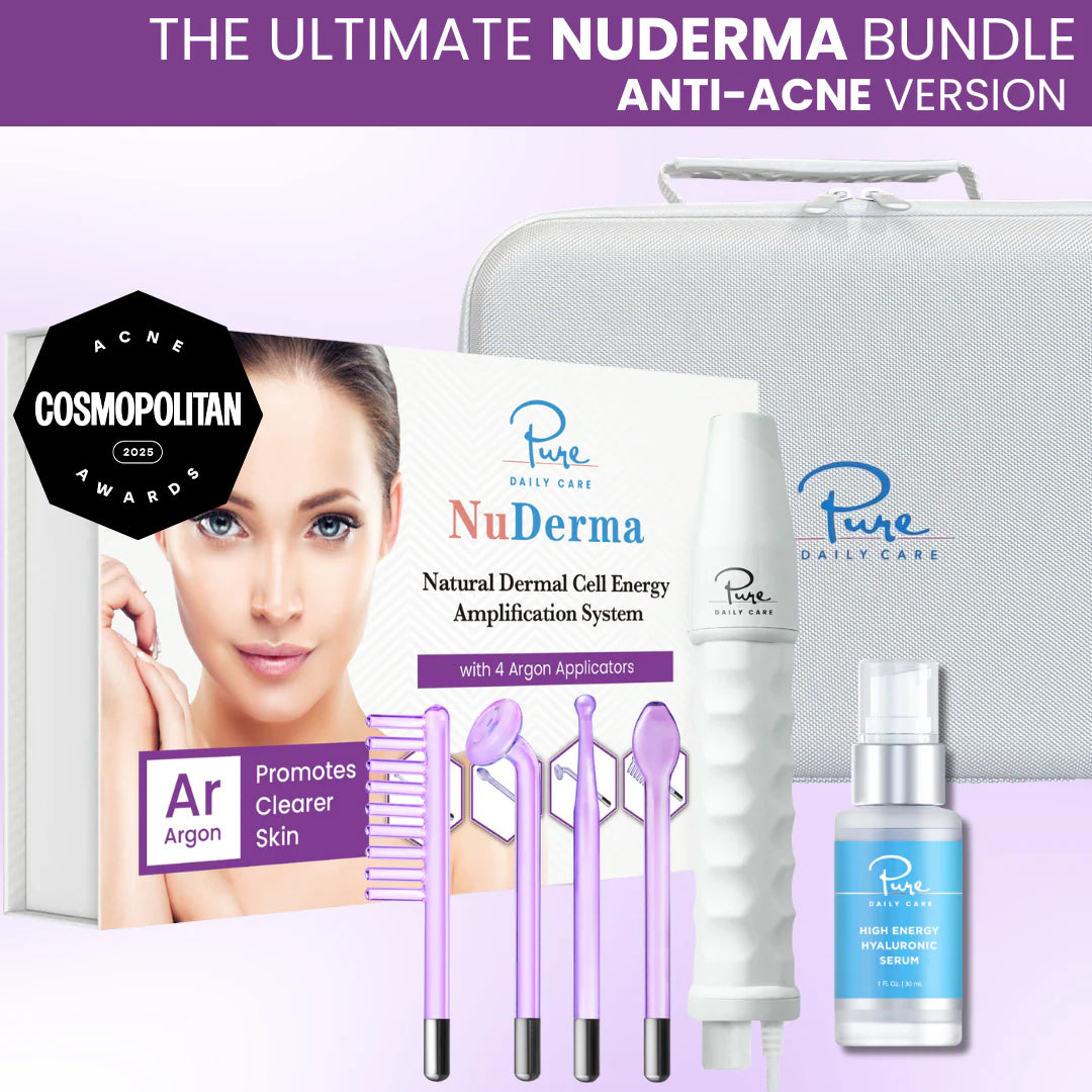 NuDerma Standard Complete High Frequency Bundle – Anti-Acne