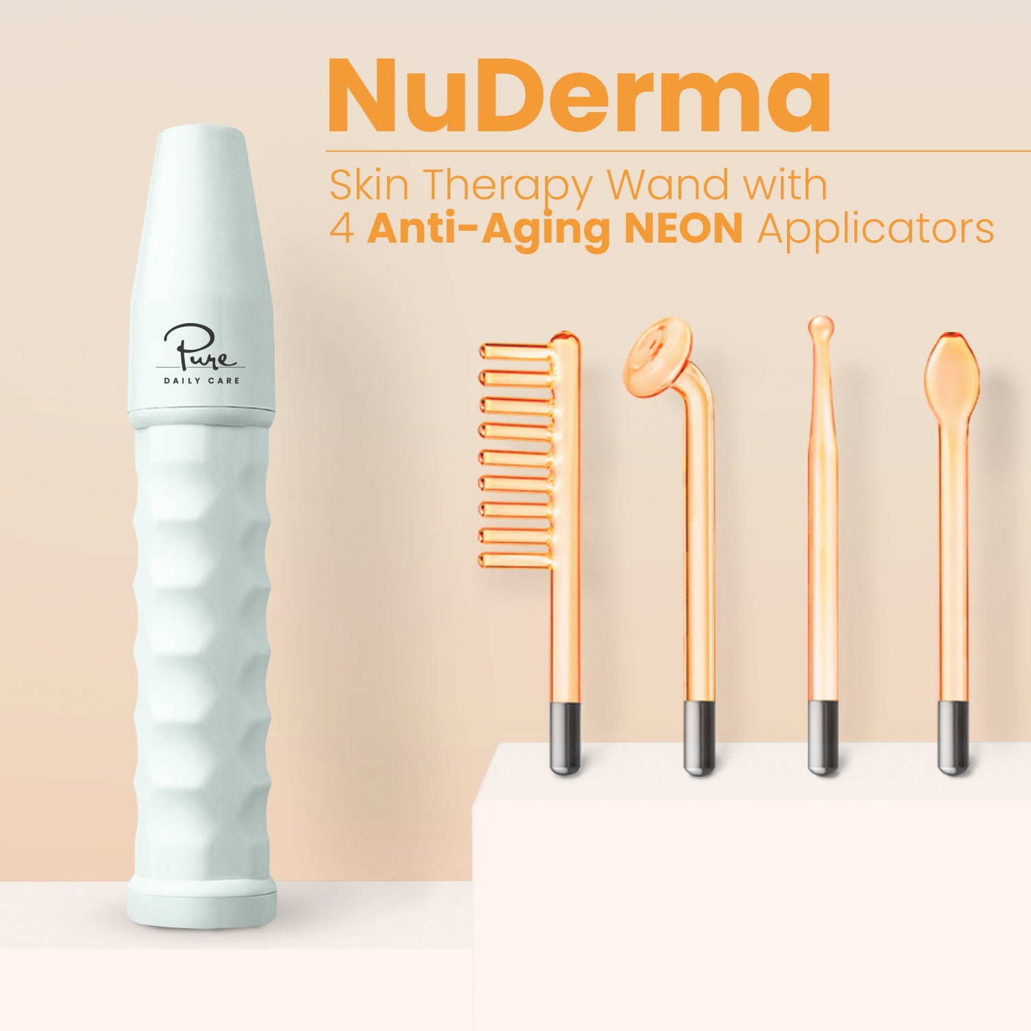 Shop NuDerma Standard High Frequency Wand | Made In USA