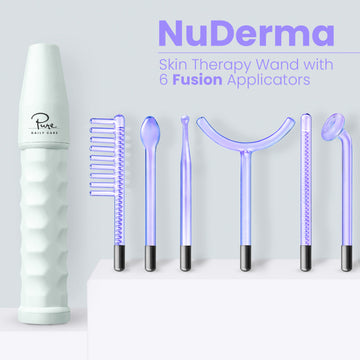 NuDerma Clinical High Frequency Wand – Pure Daily Care