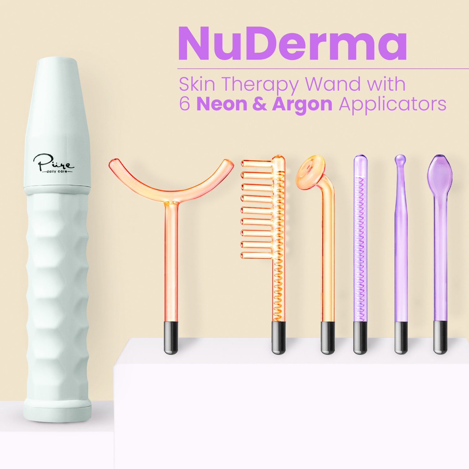 NuDerma high quality Clinical Skin Therapy Wand