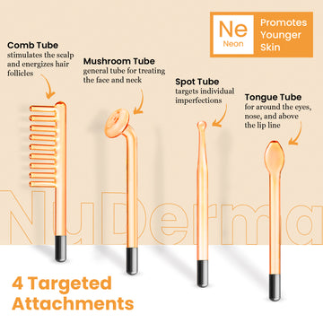NuDerma High Frequency Wands – Pure Daily Care