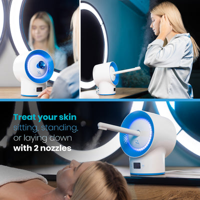 NanoSteamer Clinical 10-in-1 Smart Ionic Facial Steamer