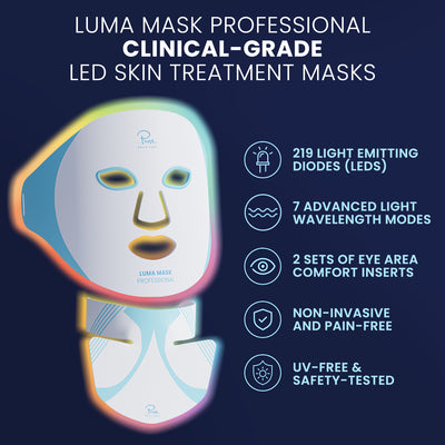 Luma Mask Professional LED Light Therapy Mask for Face and Neck