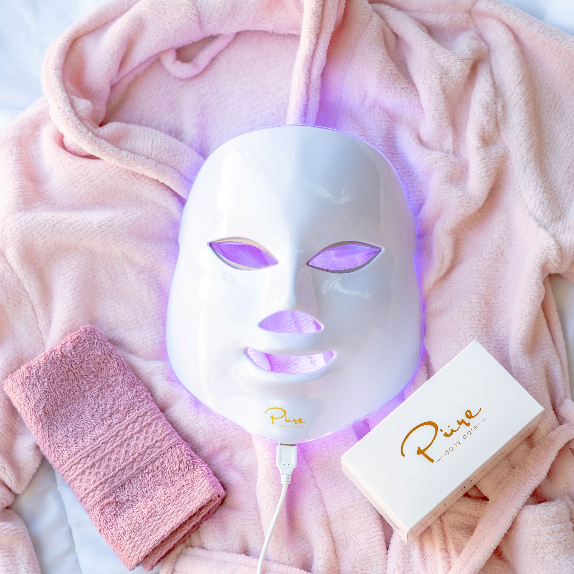 LUMA Light LED Therapy Facial Mask – Pure Daily Care